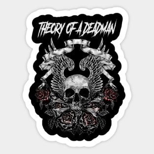 THEORY OF A DEADMAN MERCH VTG Sticker